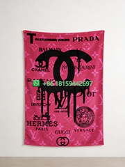 Chanel Throw Blankets